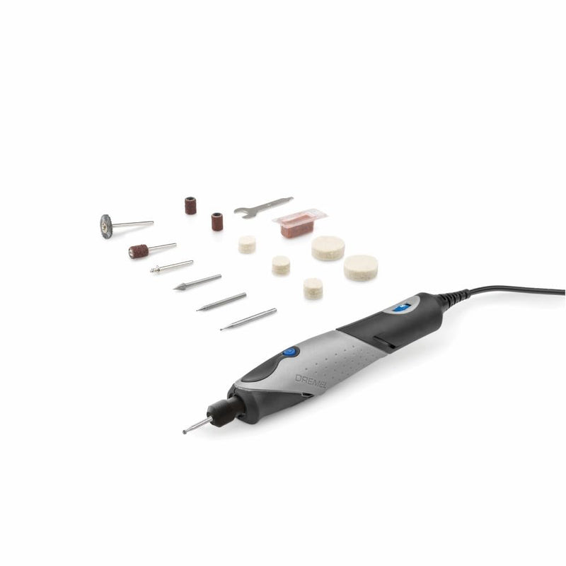 Dremel Stylo+ Craft Rotary Tool Kit with 15 Accessories - Engraving Pen for Wood Carving, Glass Etching, and Jewelry Making (2050-15) Original Kit 15-Piece Kit