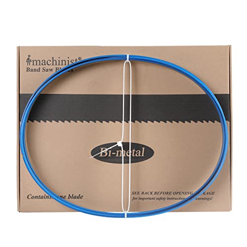 Imachinist S137341014 137" X 3/4" X 10/14tpi Bi-Metal Band Saw Blades Metal