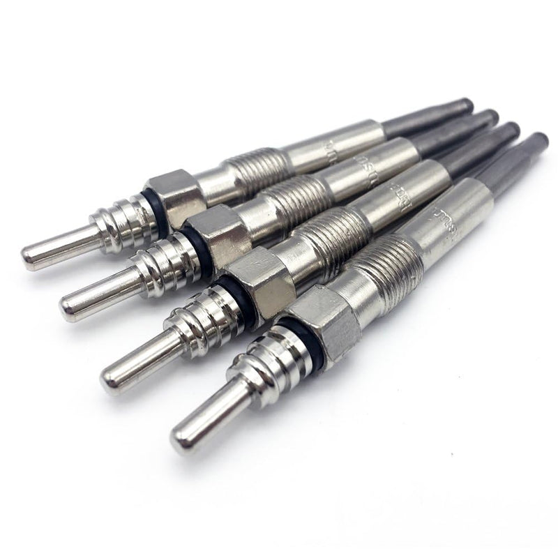 Ensun DRX00059 Diesel Glow Plug - Fast Start Dual Coil - Compatible with - 1997-2004 VW 1.9 TDI (Pack of 4)