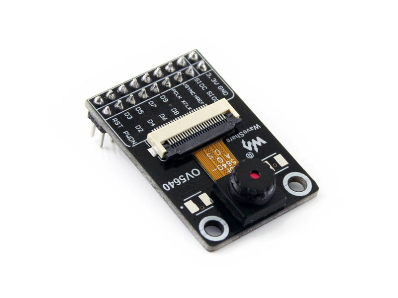 Waveshare OV5640 Camera Board (A) 5 Megapixel 2592x1944 Image Sensor Module High Sensitivity Low Crosstalk Low Noise