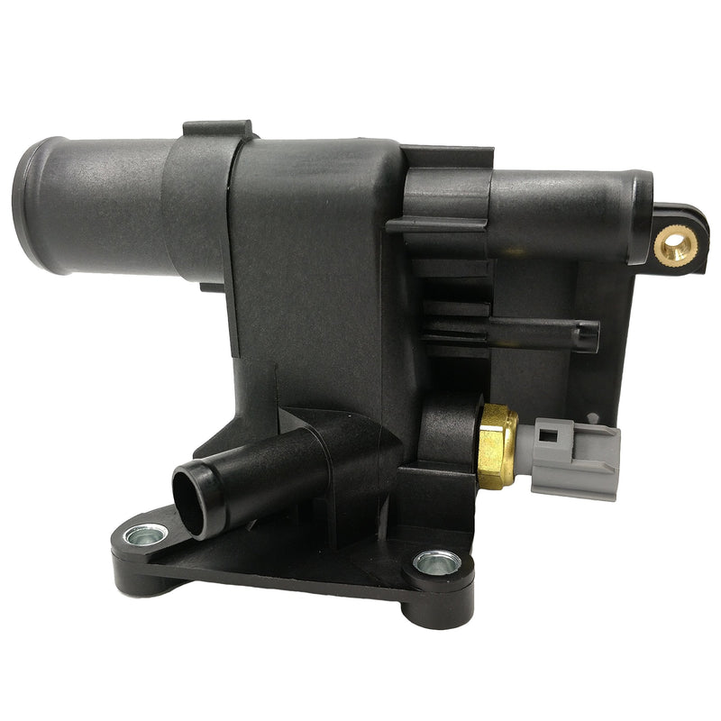 Coolant Water Outlet Flange + Sensor for 2006-2015 Mazda 3 Mazda 5 Mazda 6 CX-7 2.0L 2.3L 2.5L L4 LF941517Z LF9415179A