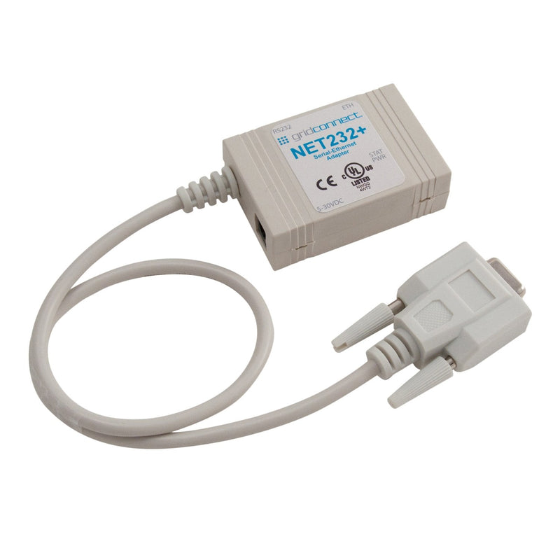 NET232+ Serial to Ethernet Intelligent Cable Adapter with DCE (Female) Connector (GC-NET232-PLUS-DCE-110)