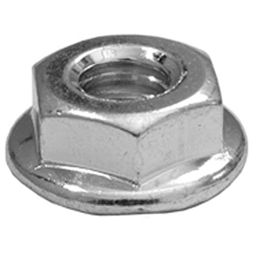 BoltmanShop 1/4"-20 SPIN LOCK Nut with Serrations 19/32 OD (100pkg)