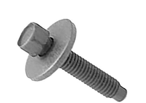 BoltmanShop M6-1.0 X 28MM Hex Head SEMS Body Bolt Black (50pkg)