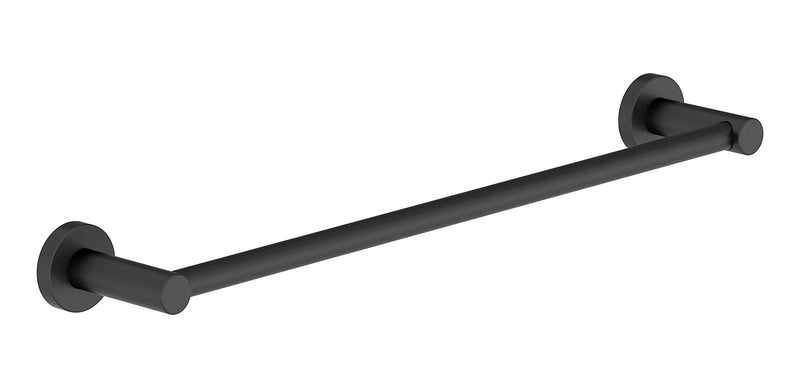 Symmons 353TB-18-MB Dia 18 in. Wall-Mounted Towel Bar in Matte Black