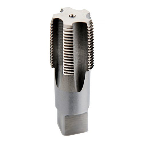 MaxTool 1/2"-14 NPT Taps (National Pipe Taper Tap) 14 TPI High Speed Steel HSS M2 Fully Ground; NP02W00R032 | Threading Taps for Pipes
