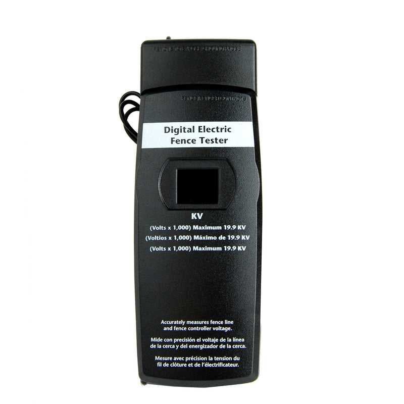 Zareba Digital Electronic Fence Tester - DEFT - Electric Fence Tester with Backlit Display - Convenient Pocket Size
