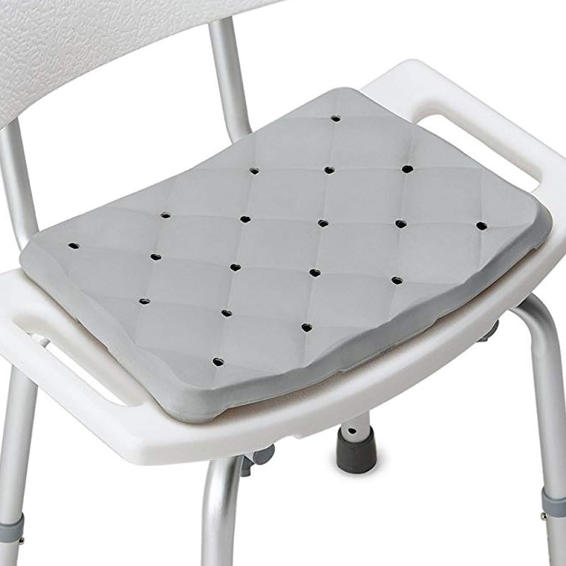 DMI Bath Seat Foam Cushion for Transfer Benches, Shower Chairs, Bath Chairs, Stadium Seats, Bathtub Cushion or Kneeling Mat, FSA HSA Eligible, Kneeling Pad, Waterproof Foam and Slip-Resistant Foam Cushion (pack of 1)
