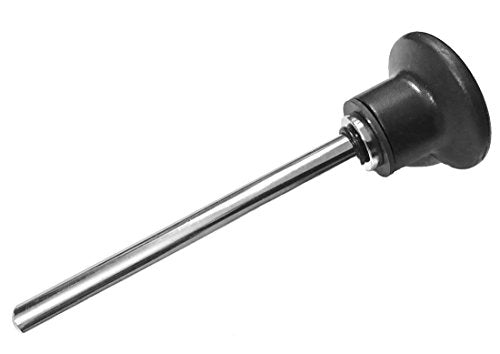 MAGNETIC Pin, Tensile (3/8" Dia ) Universal Weight Stack Heavy Duty SELECTOR KEY - Deluxe Jumbo 1-3/4" Dia BLACK Round Knob - World Class Hitch PINS - Various Locking space n Size - by SBD 4.25 Inches Qty 1