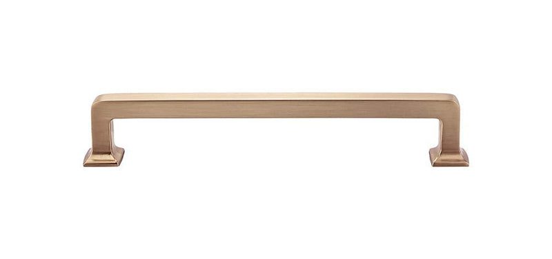 Top Knobs - TK705HB - Ascendra Pull 6 5/16" (c-c) - Honey Bronze - Transcend Collection