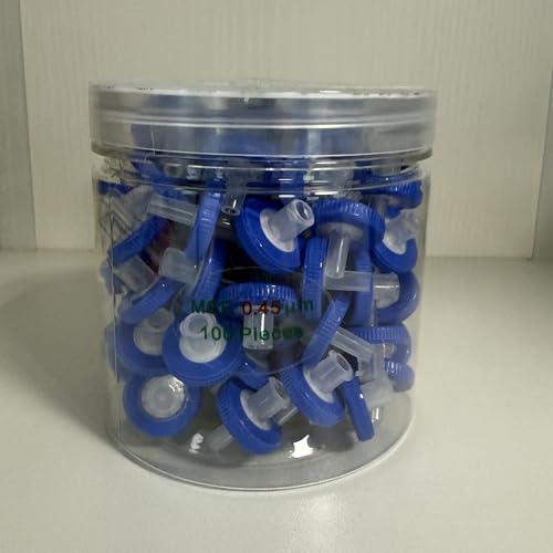 100Pcs OD=13MM,0.45um,Mixed Cellulose Ester Syringe Filter,Made from MCE,100 Pieces/Pack