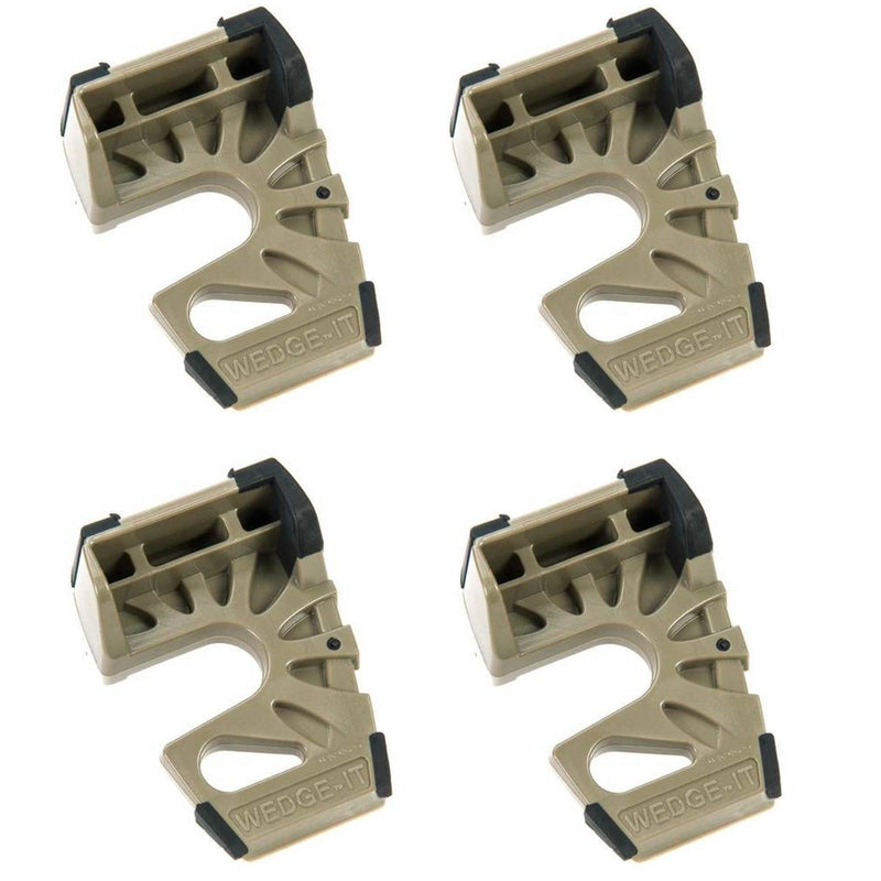 Wedge-It - The Ultimate Door Stop - Olive (4 in quantity)