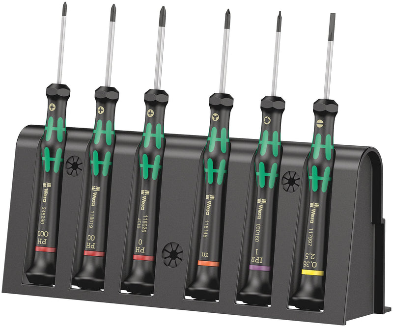 Wera 2050/6 Screwdrivers for Electronics