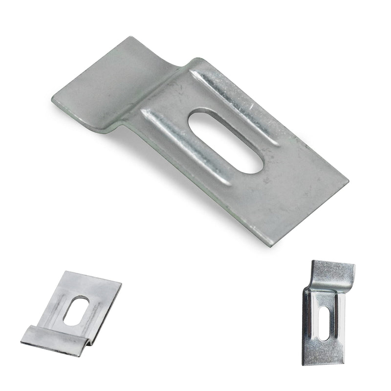 PHS Picture Hanging Security Brackets - 100 Pack - Anti Theft Hangers Earthquake Proof Hardware Kit with Hanging Tool for Picture Frame Brackets Wall Mount 1