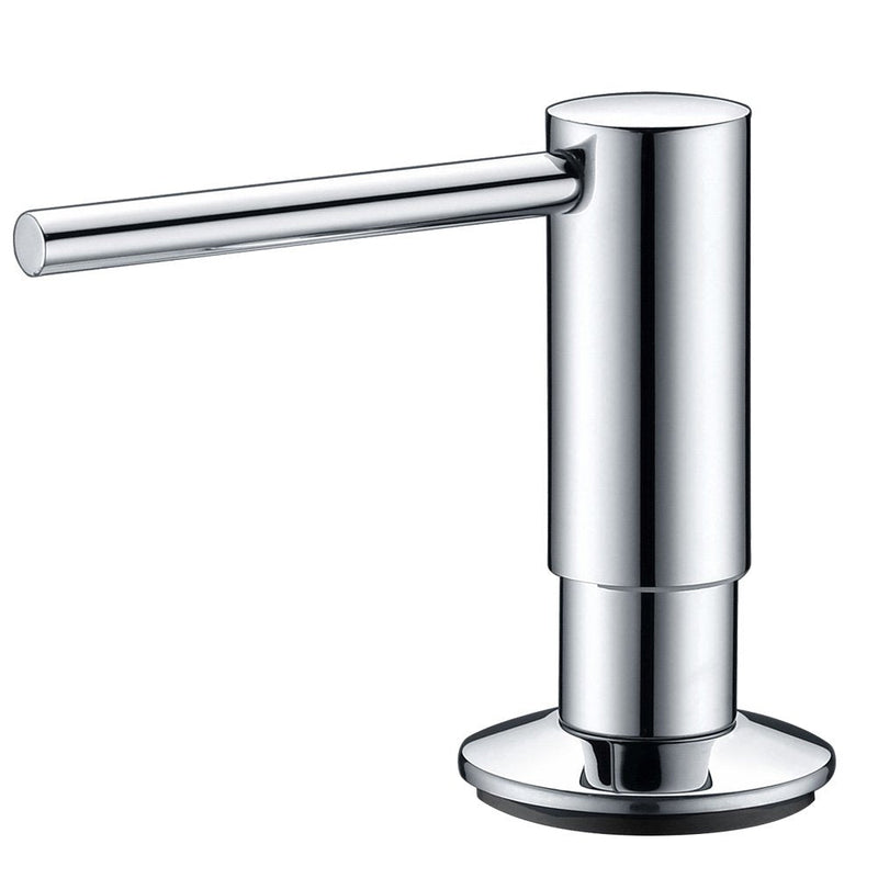 Houzer SPD-833-PC - Endura Tal Soap Dispenser, Polished Chrome Kitchen Sink Accessory for Dish Soap or Hand Soap, Stylish Dispenser for Home Improvement & Bathroom Use