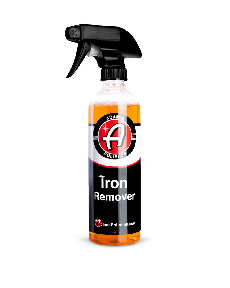 Adam's Polishes Iron Remover (16oz) - Iron Out Fallout Rust Remover Spray for Car Detailing | Remove Iron Particles in Car Paint, Motorcycle, RV & Boat | Use Before Clay Bar, Car Wax or Car Wash 16 fl. oz