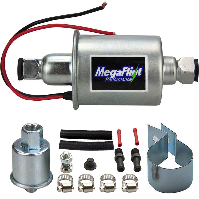 Inline Fuel Pump 12V Universal Electric Fuel Pump Low Pressure 5-9 PSI For Gas Diesel E8012S HEP-02A