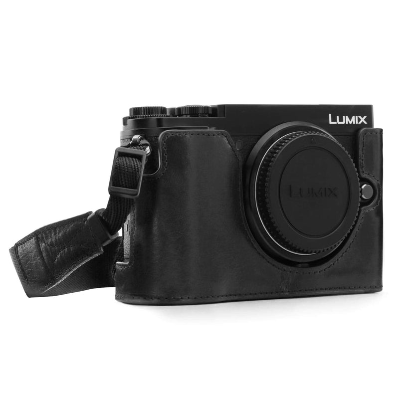 Mega Gear Canon PowerShot G1X Mark III Ultra Light Neoprene Camera Case, with Carabiner, Black (MG1378) Compact