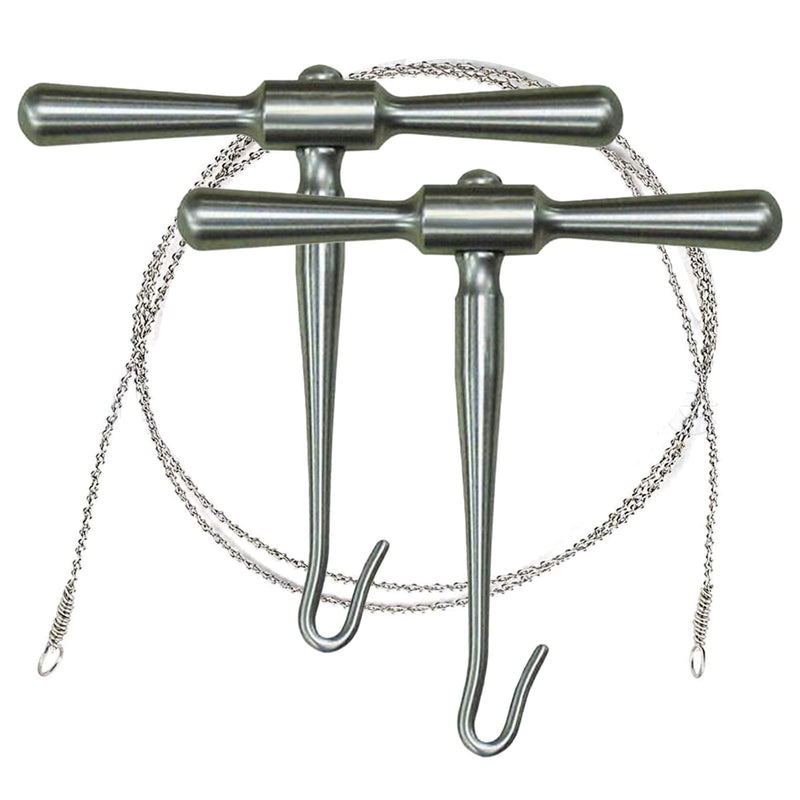 SURGICAL ONLINE GIGLI Saw Set, Orthopedic Instruments Two Handles & One Wire