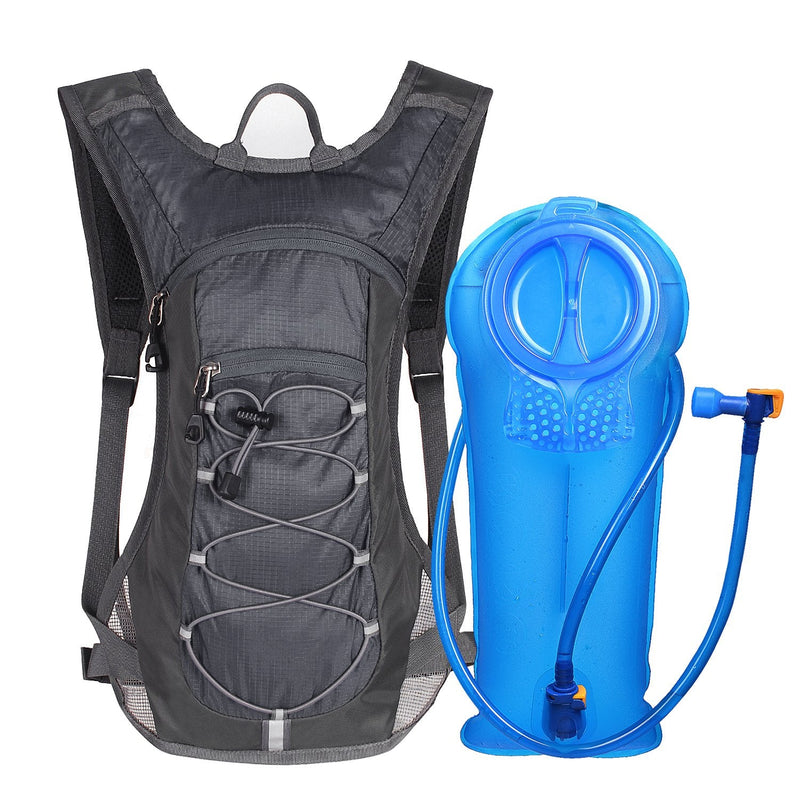 Unigear Hydration Pack Backpack with 70 oz 2L Water Bladder for Running, Hiking, Cycling, Climbing, Camping, Biking Gray