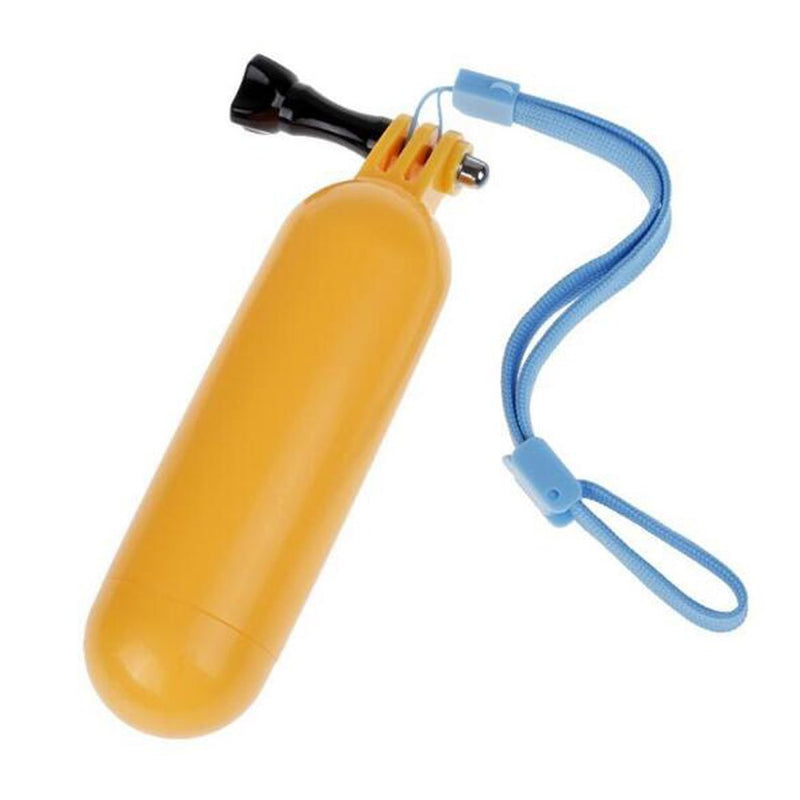 Floating Hand Grip Floaty Handheld Monopod for GoPro Hero 6/5/ 5 Session/ 4 Session/ 4/3+/ 3/2/1, SJ4000/SJ5000, with Long Handle Screw and Wrist Strap