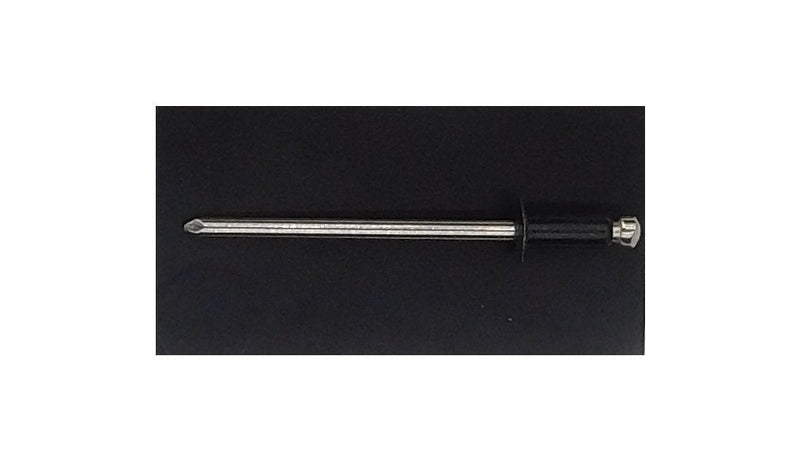 EAGLE 1: Stainless steel Rivets 1/8" x 1/4" (#43) (100, Black) 100