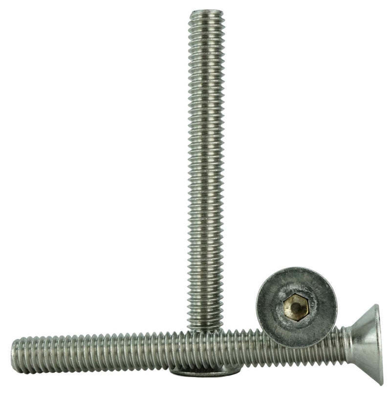 Stainless 5/16-18 x 3" (5/8" to 3" Available) Socket Flat Head Screws, Full Thread, Hex Drive, Stainless Steel 18-8, Coarse Thread (5/16-18 x 3") 5/16-18 x 3"