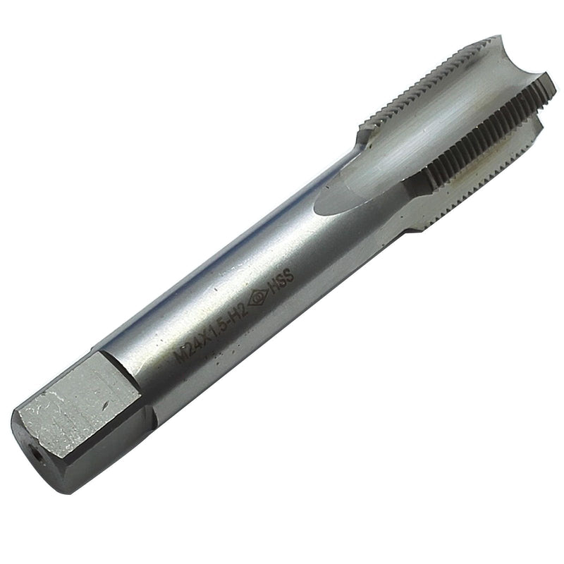 24mm 24 x 1.5 HSS Metric Tap Right Hand Thread M24 x 1.5mm Pitch
