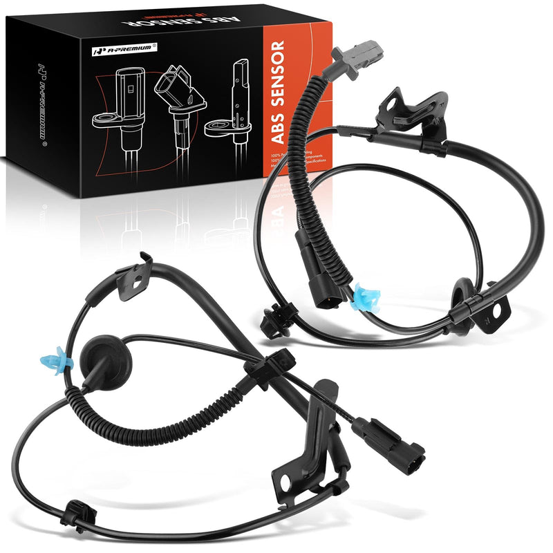 A-Premium ABS Wheel Speed Sensor Compatible with Dodge & Jeep Models - Caliber 2007-2008, Compass/Patriot 2007-2014, 4WD - Rear Driver and Passenger Side, (2-PC Set), Replace# 05105065AC, 5105065AC