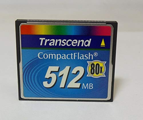 Transcend Flash Memory Card 512 MB 80x CF