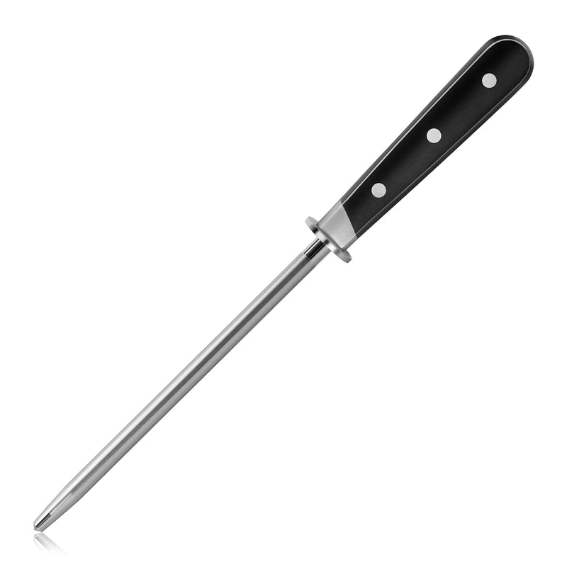 Cangshan TV2 Series 1023008 Industrial Diamond Coated Stainless Steel Honing Steel, 8-Inch