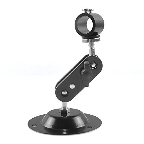 FreeMascot 360 Degree Stand with 12mm-16mm Mount Holder for Laser Pointer/Laser Pen/Flashlight (Black) (Diameter 12mm Mount) Diameter 12mm Mount