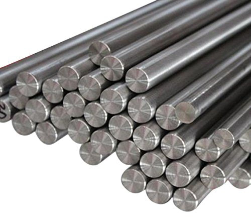 5pcs Dia 8mm 0.31" Length 100mm 3.94" TA18 Ti-3Al-2.5V Titanium Round Bar Rod