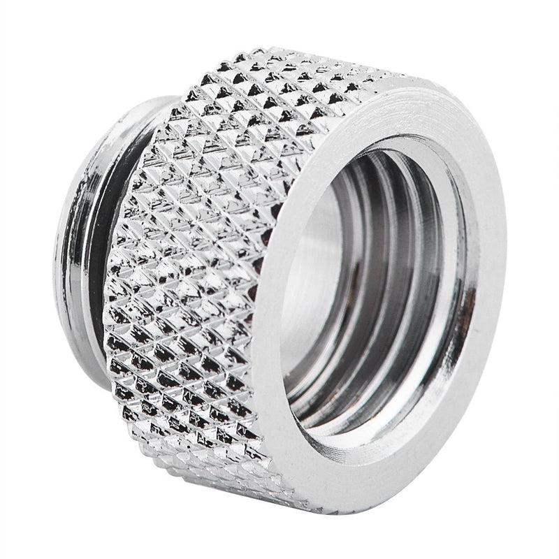 Richer-R Screw Seat,2pcs12.5/15/20/25/35/45mm Water Cooling G1/4 Male to Female Extender Fitting Adapter for Computer Water Cooling System (12.5mm)