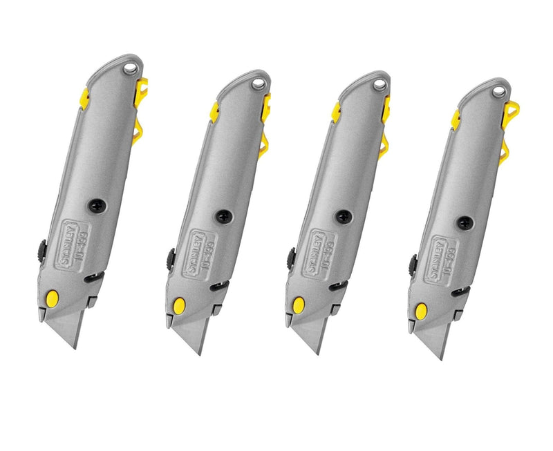Stanley 10-499 QuickChange Retractable Blade Utility Knife (4-pack)