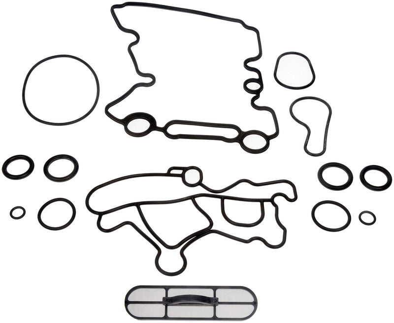 Dorman 904-940 Engine Oil Cooler Gasket Set Compatible with Select Ford Models