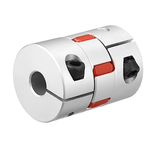 uxcell Shaft Coupling 12mm to 14mm Bore L55xD40 Flexible Coupler Joint for Servo Stepped Motor