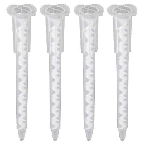 Xiaoyztan 50Pcs 1.3ml Epoxy Mixing Nozzle for AB Glue