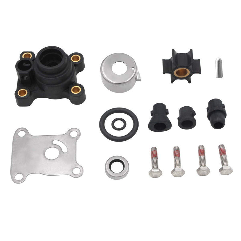 394711 Water Pump Impeller Kit for Johnson Evinrude 8-15HP Outboard with Housing 1974-UP 18-3327