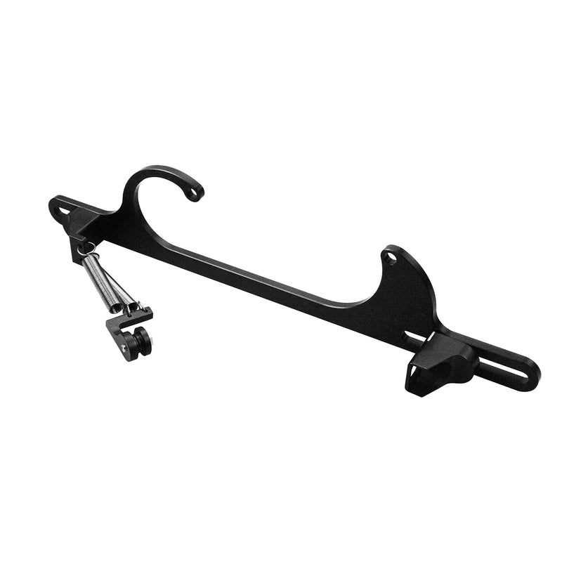 Throttle Cable Bracket holley 4150 4160 Series Adjustable Aluminum Carburetor Bracket Black