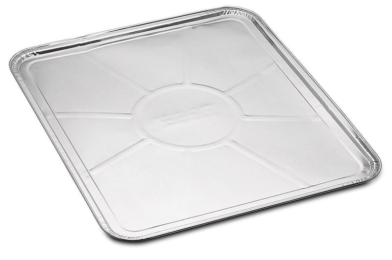 5-Pack Disposable Foil Oven Liners by DCS Deals – Keep Your Oven Clean and Healthy – Perfect Silver Foil Drip Pan Tray for Cooking, Baking, Roasting, and Grilling- 18.5 x15.5” inch 5