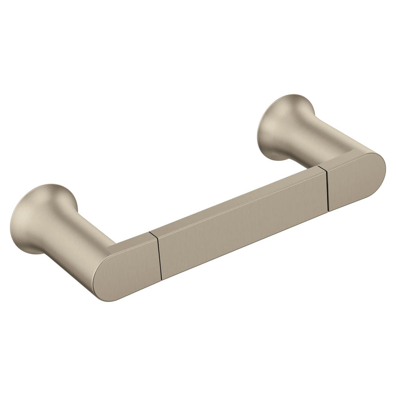 Moen Genta LX Modern Single Kitchen or Bathroom Towel Bar, 6.8-Inch, Brushed Nickel, BH3886BN 6.8 Inch