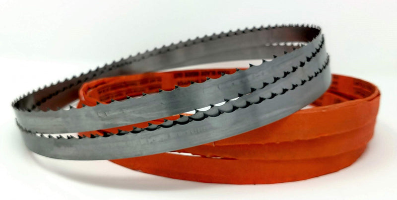78 x 5/8 x 3TPI Bone-in Bandsaw Blades Meat Cutting 78 in. Length x 5/8 in Width x .022 Thickness x 3 TPI Band Saw Blades for Cutting Meat and Bone (2)
