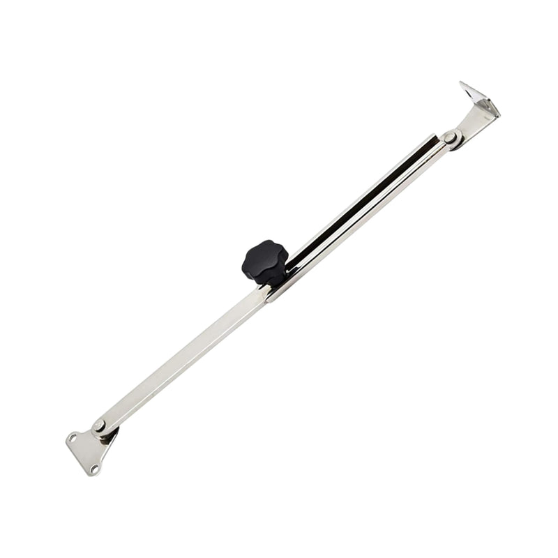 MARINE CITY Hatch Lid Stay Support and Adjuster 316 Stainless Steel – Mirror Polish, Corrosion-Resistant, 33 lbs Load Capacity, Adjustable Design for Yachts and Boats Medium