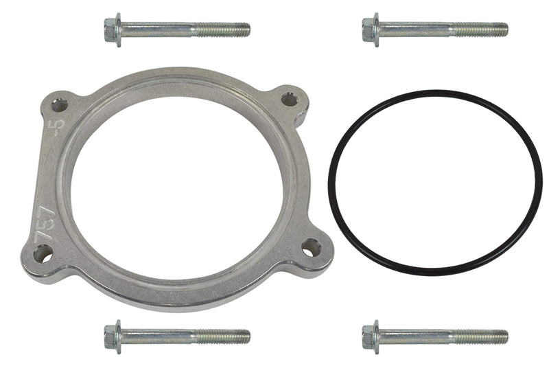 ICT Billet LSA LS3 Throttle Body Spacer 1/2 inch Adapter LS Clearance 4 Bolt TB DBW 551757-5