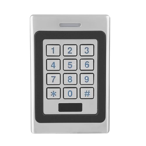 IP67 RFID Door Access Controller Security System – Multi-Access Options with Robust Zinc Alloy Design – 3000 Users Capacity, Ideal for Home & Office Access Control