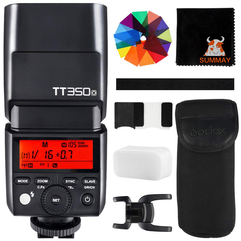 GODOX TT350O TTL Camera Flash GN36 1/8000s HSS Mini Flash Speedlight for Olympus Panasonic Cameras (TT350O)