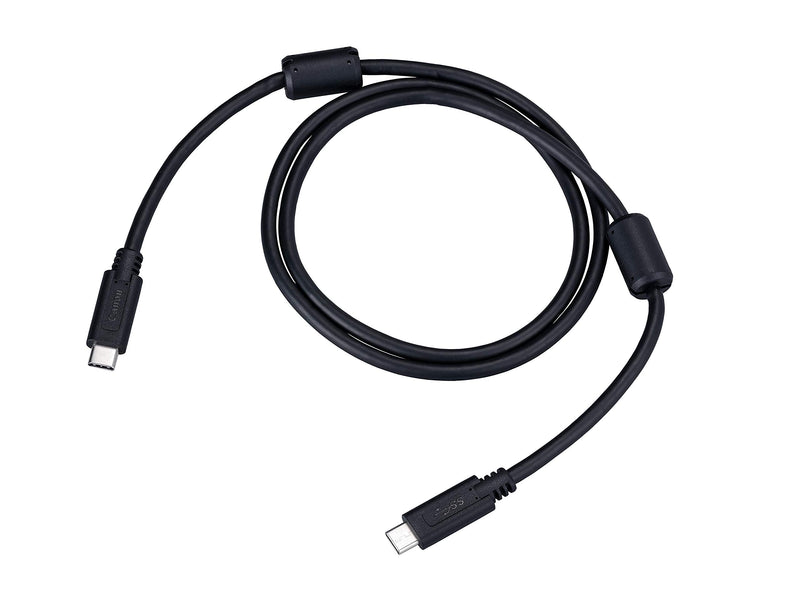 Canon Cameras US IFC-100U USB Cable, Black, full-size (3224C001)