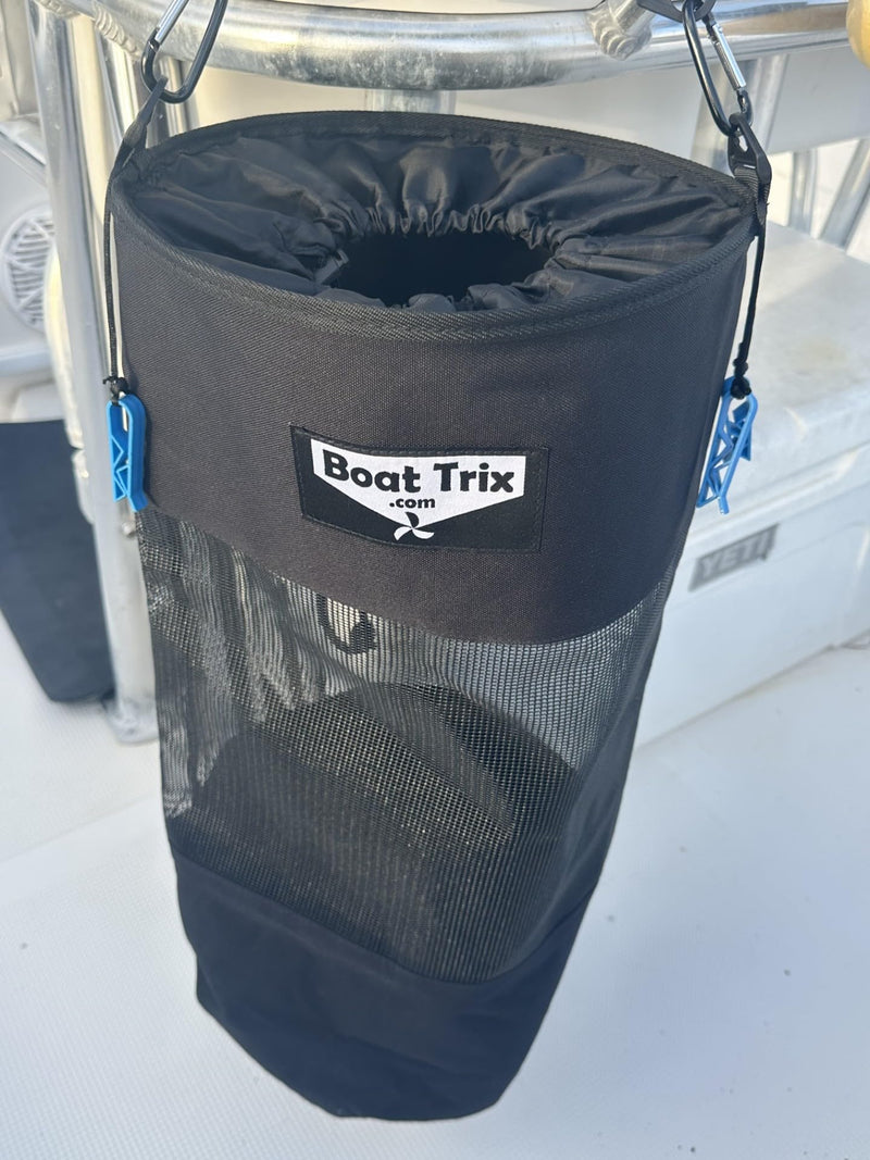 Boat Trash Bag - Large Versatile Hoop Mesh Garbage Bag designed for Use with/or without a bag liner TB04 1 Count (Pack of 1)