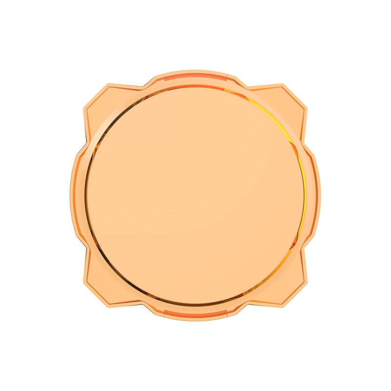 KC HiLiTES 5112 Gravity LED Pro6 Light Shield Cover 6 In. Amber Gravity LED Pro6 Light Shield Cover